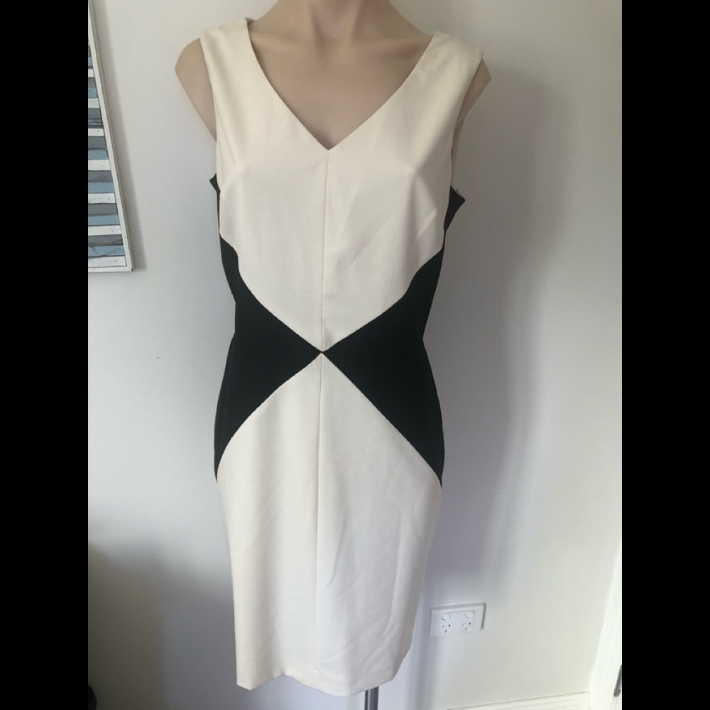 🌿 BANANA REPUBLIC 🌿 ladies sleeveless pencil dress size 8 - Picture 1 of 4